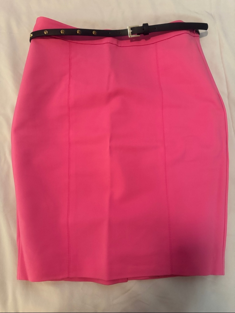 Reserved Hot Pink Pencil Skirt